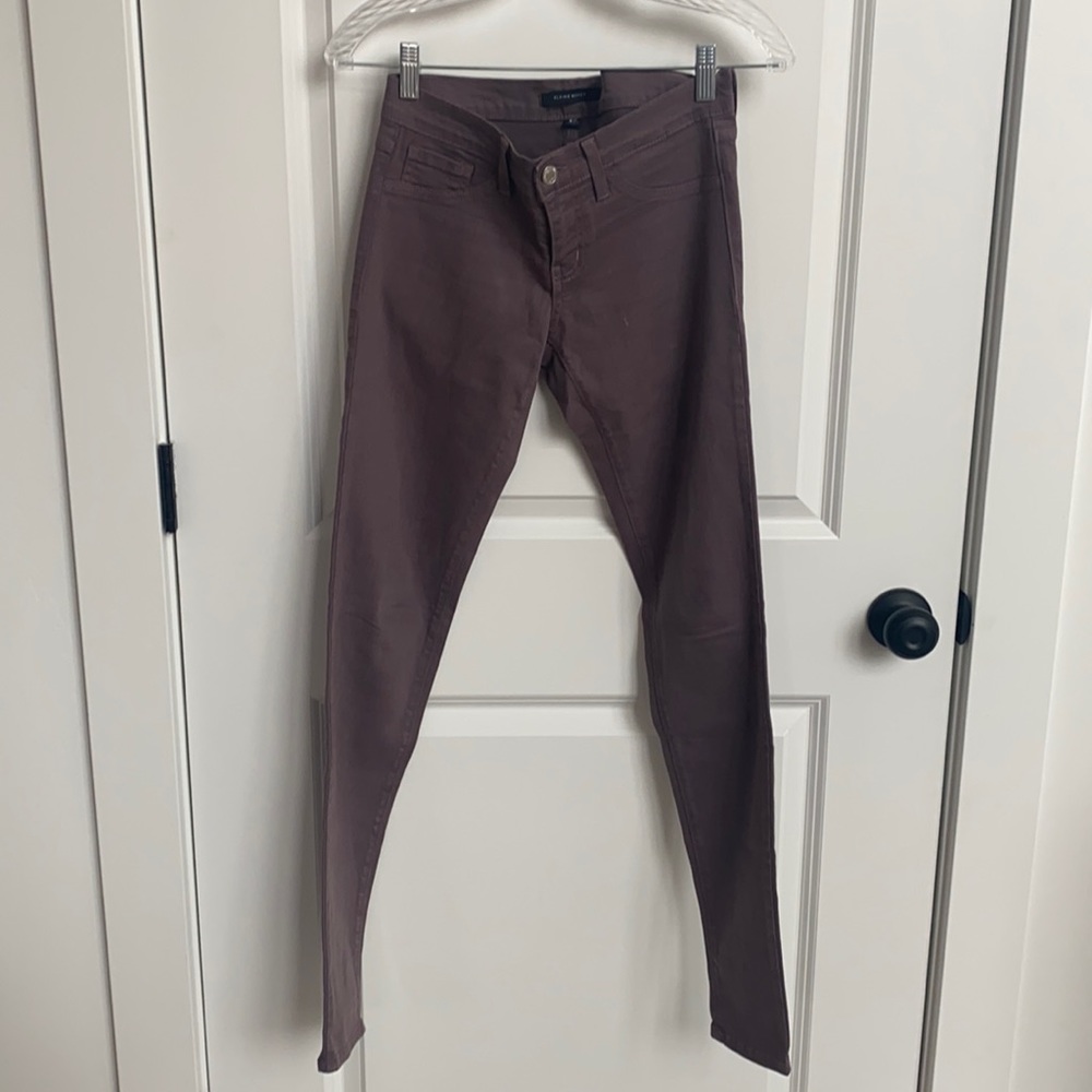 Faded purple flying monkey skinny Jean
